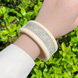 Vintage Resin Crystal Bracelets for Women