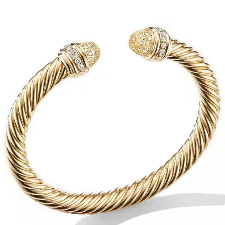 Stainless Steel Women's Bracelet Adjustable Ball Party Jewelry