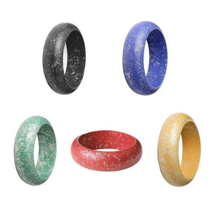 Vintage Speckled Wide Wood Bangles for Women Wooden Cuff Christmas Bracelets