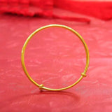 Frosted Star Pattern Bangles for Bridal Wedding Jewelry