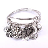 5pcs Bangle Set Bracelets for Women Girls Jewelry Charms Bangles Cuff