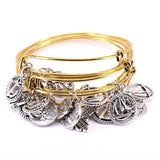 5pcs Bangle Set Bracelets for Women Girls Jewelry Charms Bangles Cuff