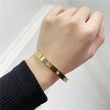 Classic Stainless Steel Bracelet for Women