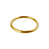 Peri'sbox Vintage Classic Round Circle Bangle Smooth Steel Bangles For Women