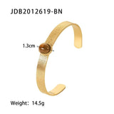 Youthway Stainless Steel Stone Bracelet 18K Charm Women Jewelry