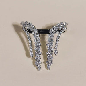 Stonefans Two Finger Rings Adjustable