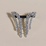 Stonefans Two Finger Rings Adjustable