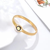 Woman Bangle Bracelet Stainless Steel Jewelry Gift for Women