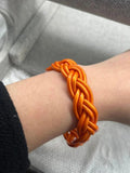 Bilandi Weave Bracelet Colorful Silicon Bangles for Women
