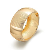 Punk Hiphop Bangles Bracelet Women Statement Alloy Bangle Jewelry
