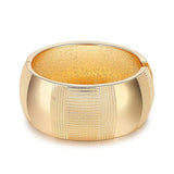 Punk Hiphop Bangles Bracelet Women Statement Alloy Bangle Jewelry