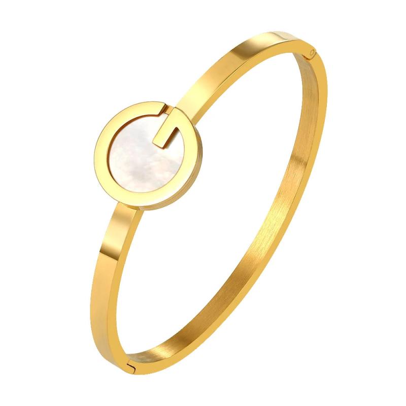 MSX Stainless Steel Bangles Titanium Love Bangles