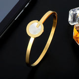 MSX Stainless Steel Bangles Titanium Love Bangles