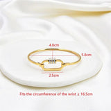 Vintage Bangle Bracelets Punk Adjustable Opening Statement Wedding Jewelry