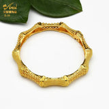 24k Plated Indian Bangles For Women Dubai African Jewelry Bracelets