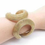 Bohemian Weave Golden Bangles Charm Bracelets Girl Snake Bracelet