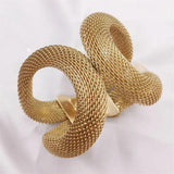 Bohemian Weave Golden Bangles Charm Bracelets Girl Snake Bracelet
