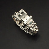Women Belt Bracelets Rhinestone Charm Cuff Bangles