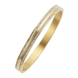 CZ Cuff Bangle Bracelet for Women - Wedding Party Wristband Gift