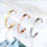 Hot Sell Zircon Cuff Love Bangle Top Jewelry Bracelet