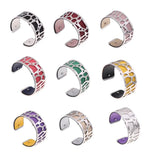 Silver Giraffe Cuff Bracelet for Women