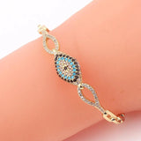 Rainbow CZ Bracelets 18K Plated Copper Pulseiras Butterfly Zircon Bangles