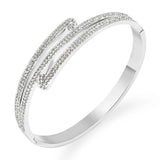 CZ Bangles Women Bridal Accessory Couple Bijoux