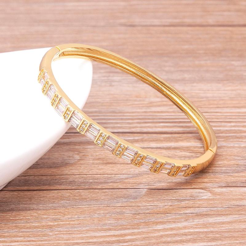 Stylish CZ Bangles for Women - Hot Cuff Bracelet Wristband