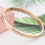 Stainless Steel High Milled Sand Bangle Bracelet Party Gift