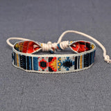 10Pcs Boho Friendship Bracelet Women Thread Tassels Wristbands