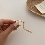 Peri'sBox Gold/Silver Adjustable Bracelet Unusual Minimalist Jewelry