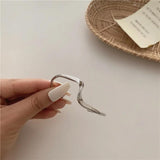 Peri'sBox Gold/Silver Adjustable Bracelet Unusual Minimalist Jewelry