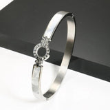 Shell Roman Numeral Bangles & Bracelets Plating Women Bangle For Bracelet
