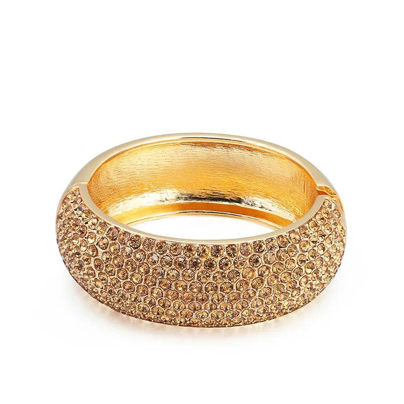 Full Rhinestone Bangles Bracelets For Women