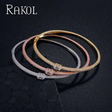 Square Zirconia Bracelet for Women Wedding Anniversary Gift