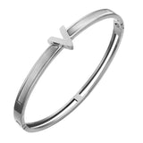Shell Stainless Steel Cuff Bracelets Bangle for Wedding Party
