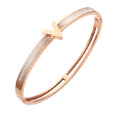Shell Stainless Steel Cuff Bracelets Bangle for Wedding Party