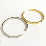 Bijoux Shining Crystal Bangles for Women Men Lover Bracelets