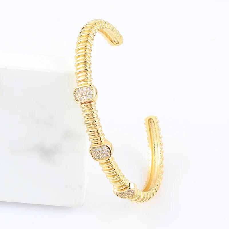 Copper Bracelets Bangles for Women Wedding Jewelry