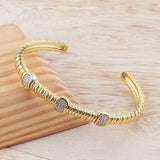 Copper Bracelets Bangles for Women Wedding Jewelry
