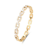 18K Plated Filled Female Bangles Wedding Bracelets