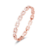 18K Plated Filled Female Bangles Wedding Bracelets