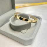 Stainless Steel Cross Screw Couple Bracelets