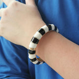 Bamboo Alloy Glaze Cuff Bracelets Multicolor Bangle & Bracelet