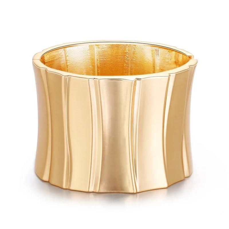Wide Retro Alloy Female Cuff Bangle Bracelet Jewelry