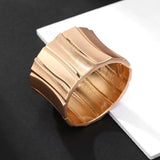 Wide Retro Alloy Female Cuff Bangle Bracelet Jewelry