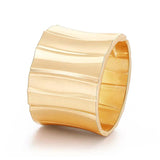 Wide Retro Alloy Female Cuff Bangle Bracelet Jewelry