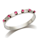 Stainless Steel Crystal Stone Bracelet Bangle for Women