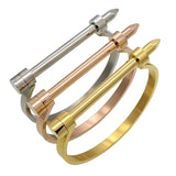 Punk Jewelry Nail Bracelet Titanium Steel Bangles Colour Cuff Bracelets