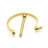 Punk Jewelry Nail Bracelet Titanium Steel Bangles Colour Cuff Bracelets
